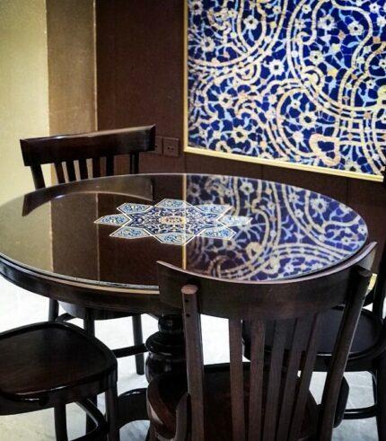 سرویس ناهارخوری چهار نفره گرد